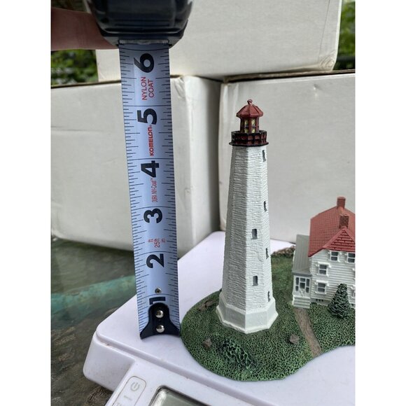 Danbury Mint Sandy Hook Lighthouse 1993 Sculpture Decoration - Picture 5 of 7